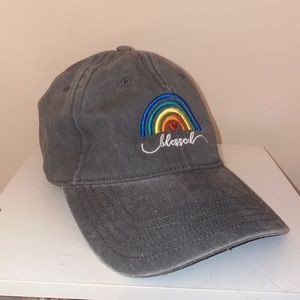 Rainbow hat